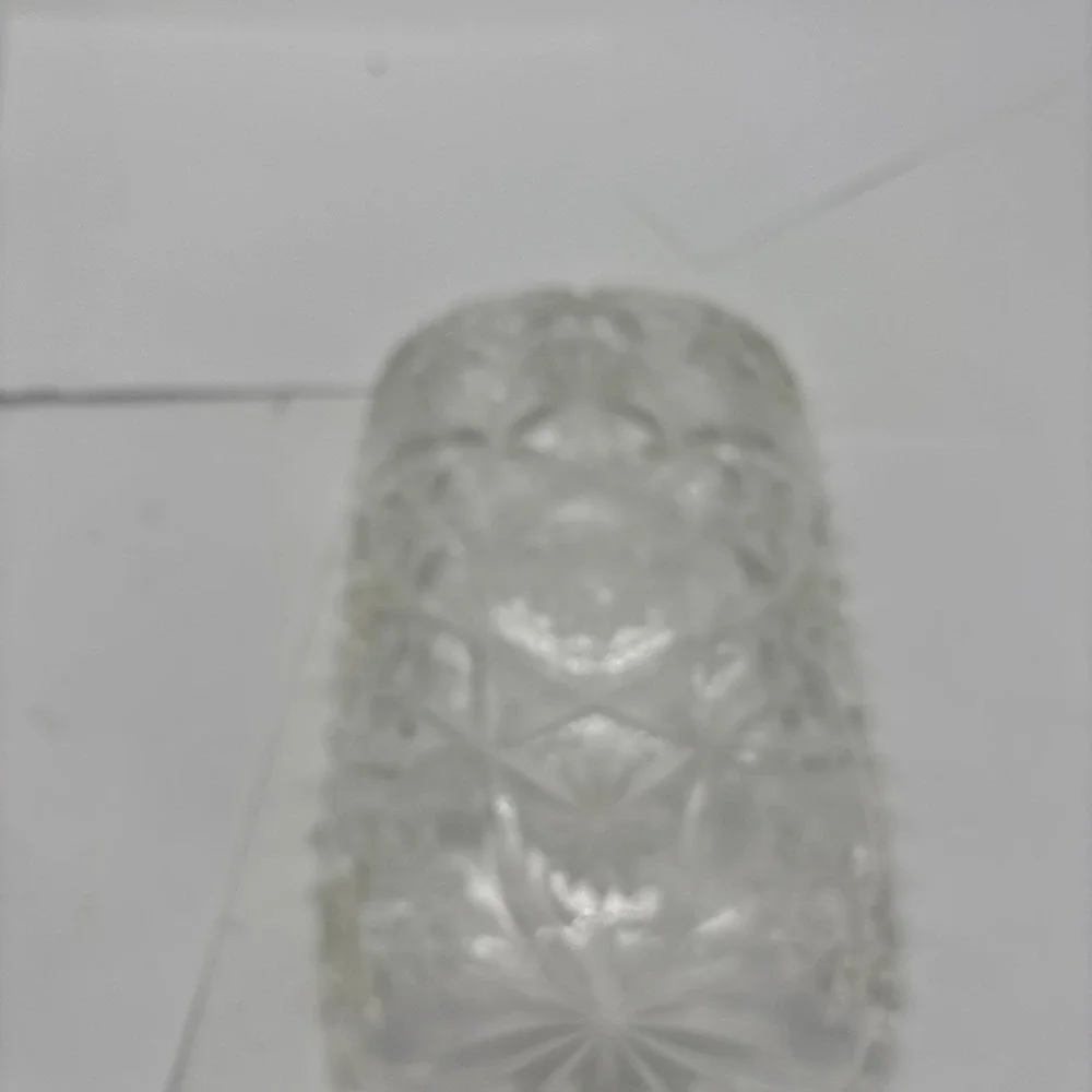 Vintage Anchor Hocking prescut Glass 12x6x1 Tray Scalloped Rim. Granny  Dishes